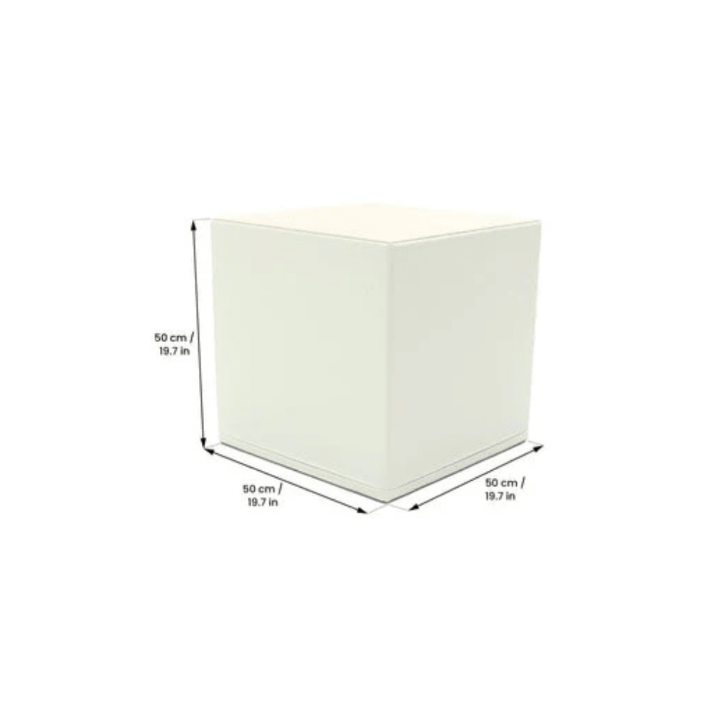 Grand Cube de Construction "Mega Block" – Mousse Haute Densité (IGLU) - Ivory en | Motricidade Tinitto – Fabrication européenne