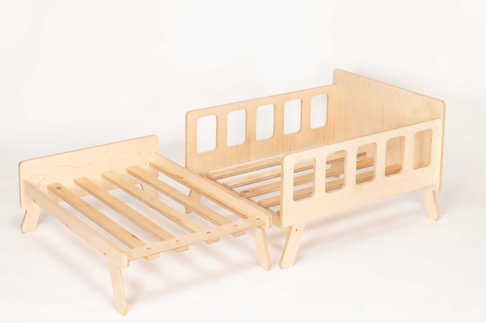 Cama Infantil Convertible con Almacenamiento - De Bebé a Junior en Madera | muebles Tinitto – Fabricación europea
