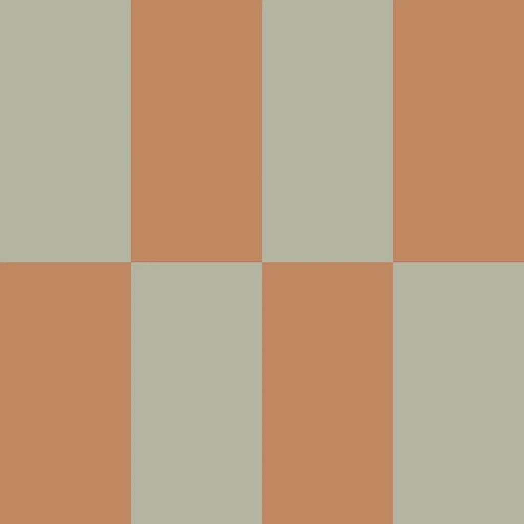 Papel de parede listrado vertical verde e marrom – design original | móveis Tinitto – Fabricação europeia