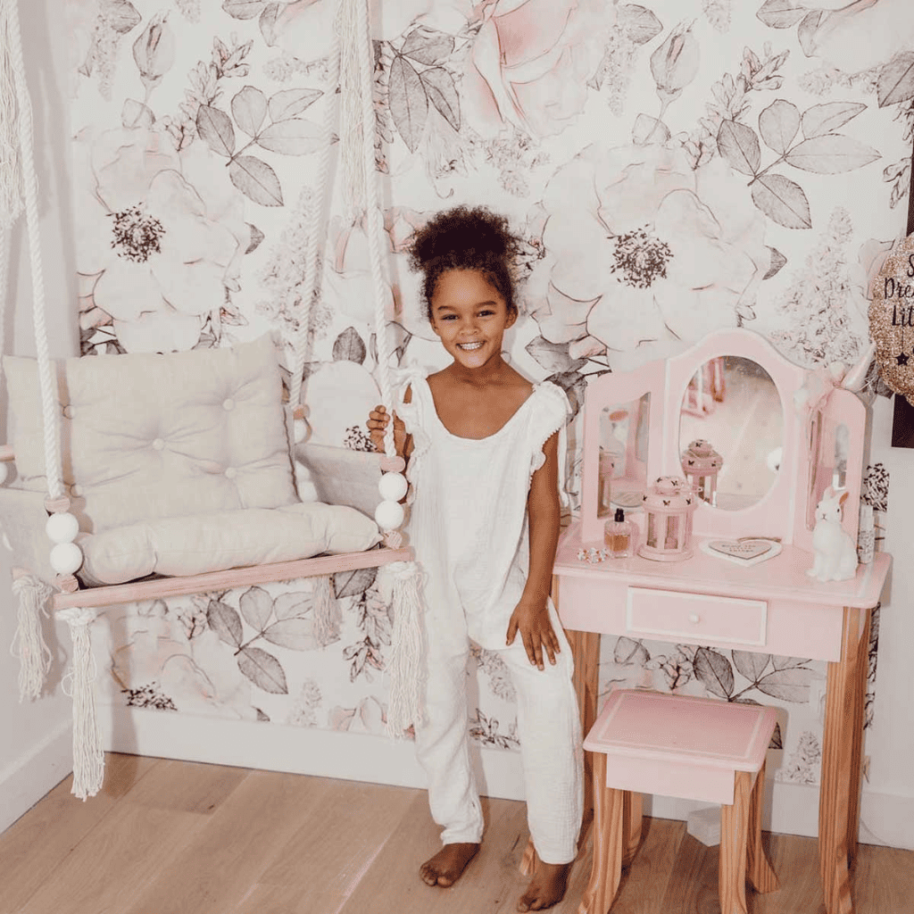 Papel de parede - Jardim de Rosas em | Decoração Tinitto – Fabricação europeia