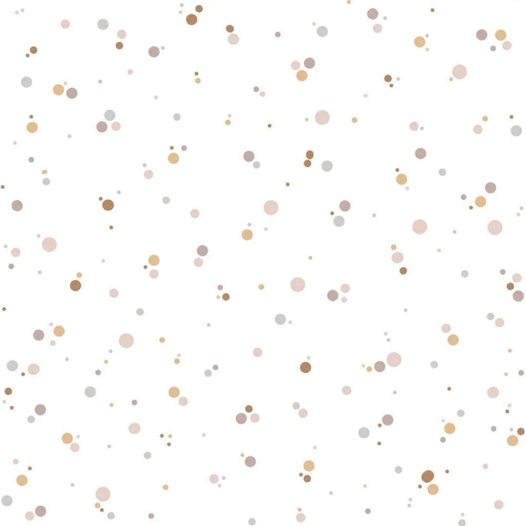 Papel pintado Soft Peas – Canela y rosa polvo | muebles Tinitto – Fabricación europea