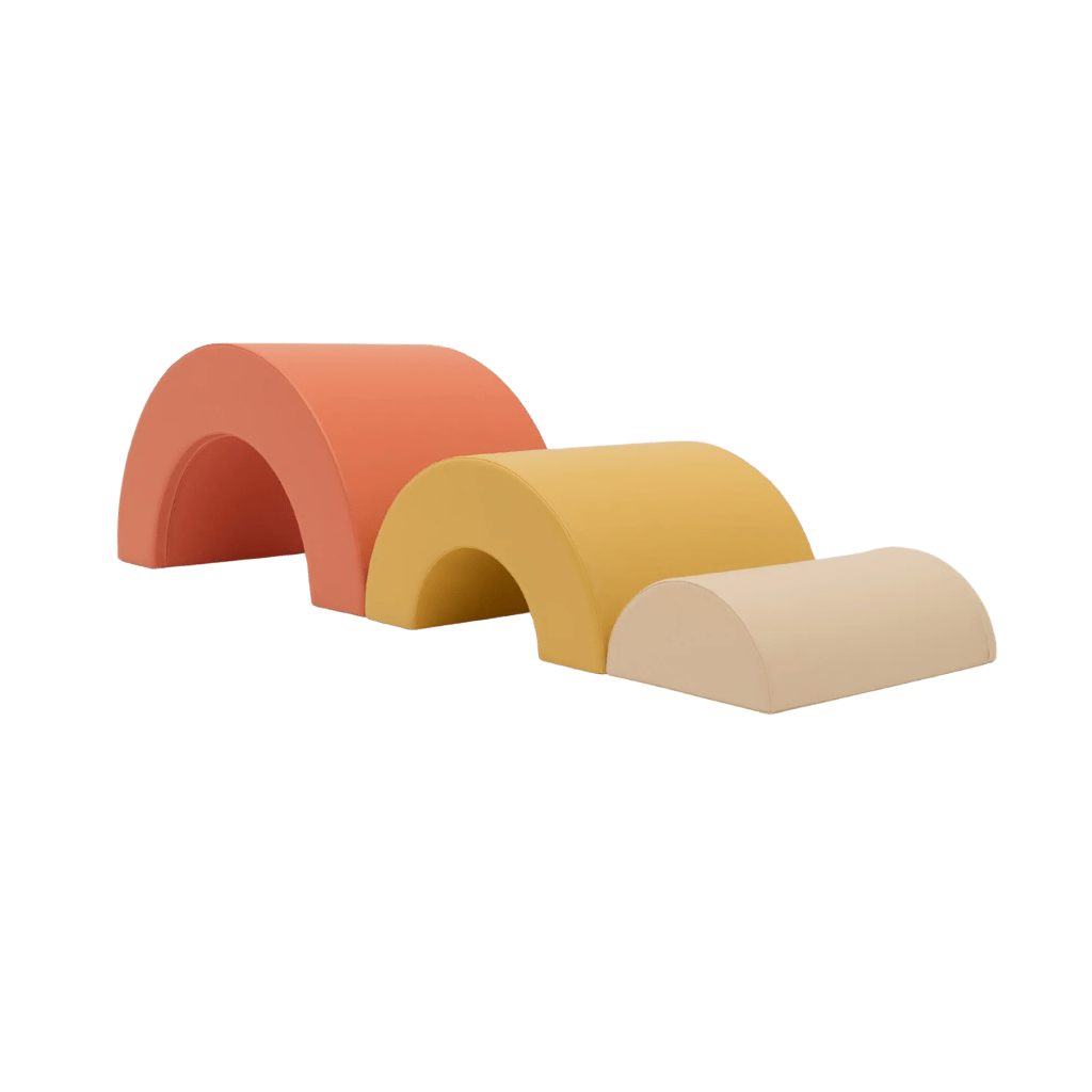 Parcours de Motricité "Rainbow" – Set Complet (9 - 60 mois) - Pastel rose en | Motricidade Tinitto – Fabrication européenne