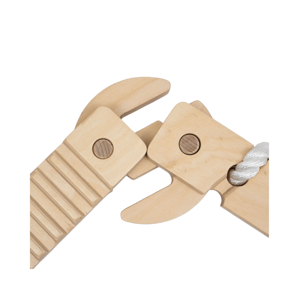 Parcours d'Équilibre Montessori TIPITOO® - Mini Corde blanche en Non verni | Motricidade Tinitto – Fabrication européenne