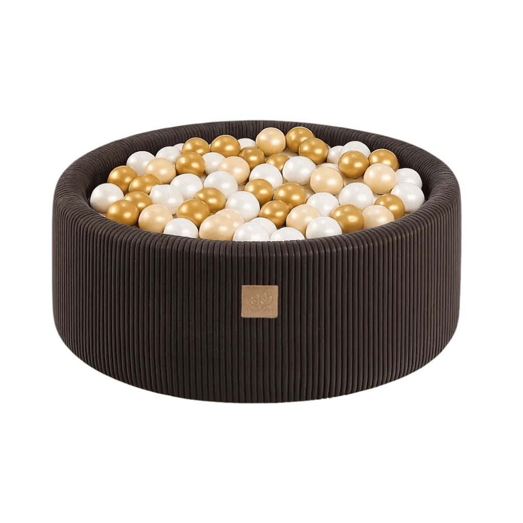 Piscine à Balles Aesthetic Brun 90x30cm avec 200 Balles en | Motricidade Tinitto – Fabrication européenne