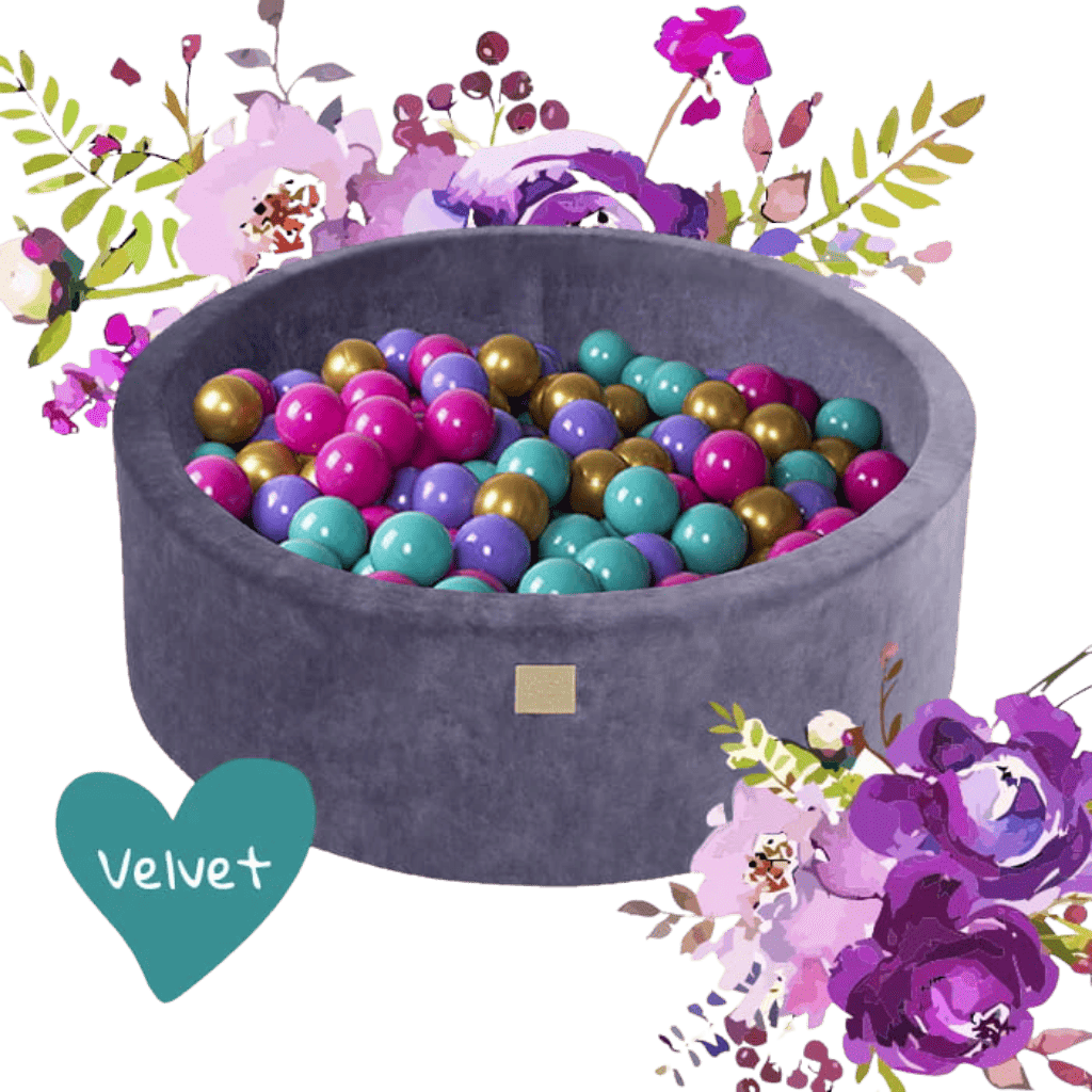 Piscina de bolas Modelo de flor em | Motricidade Tinitto – Fabricação europeia