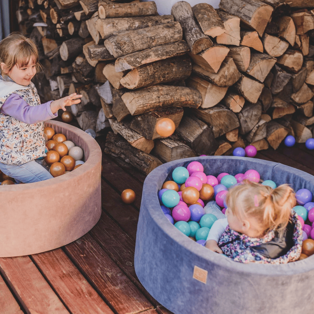 Piscina de bolas Modelo de flor em | Motricidade Tinitto – Fabricação europeia