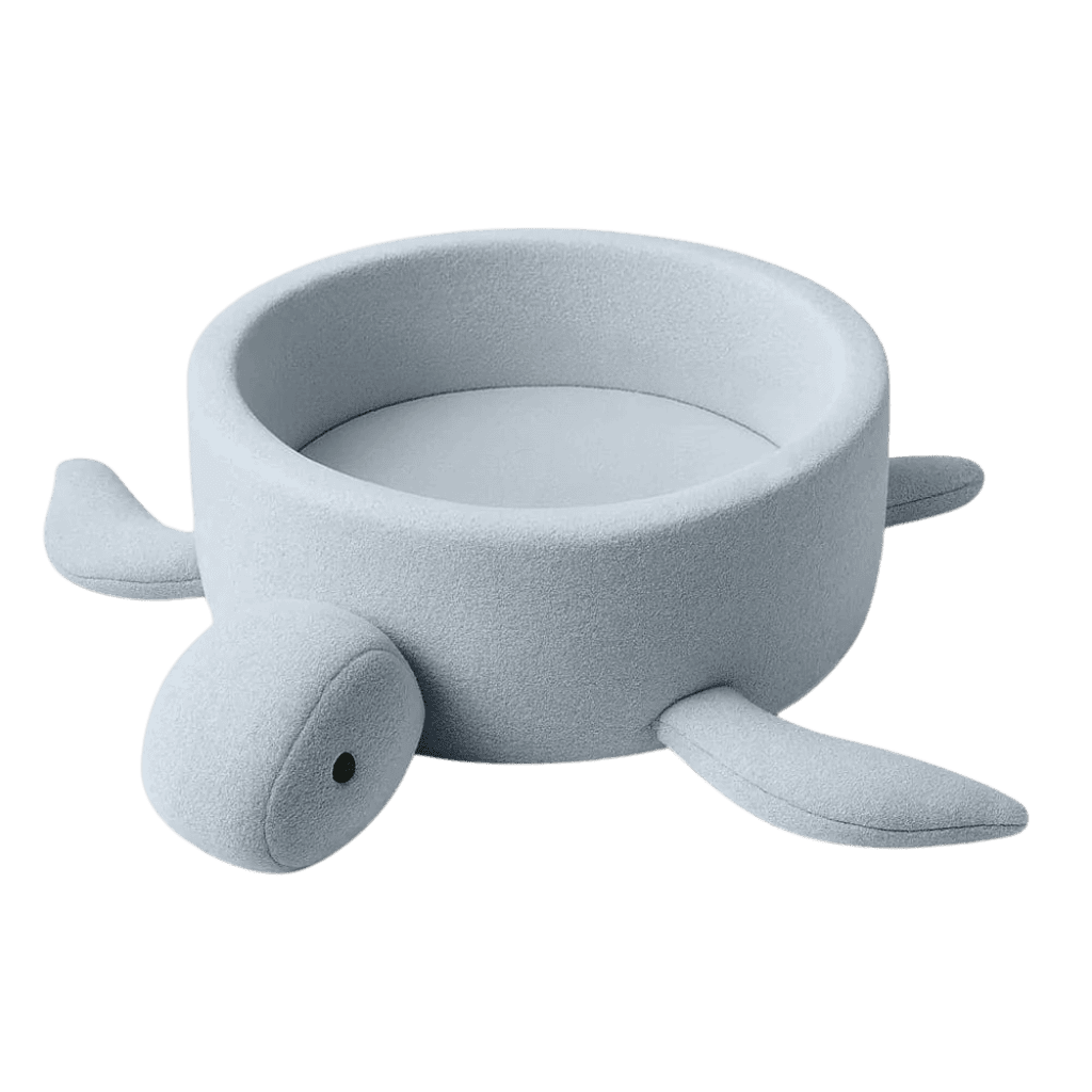 Piscina de bolas Tartaruga - Azul Gelo em | Motricidade Tinitto – Fabricação europeia