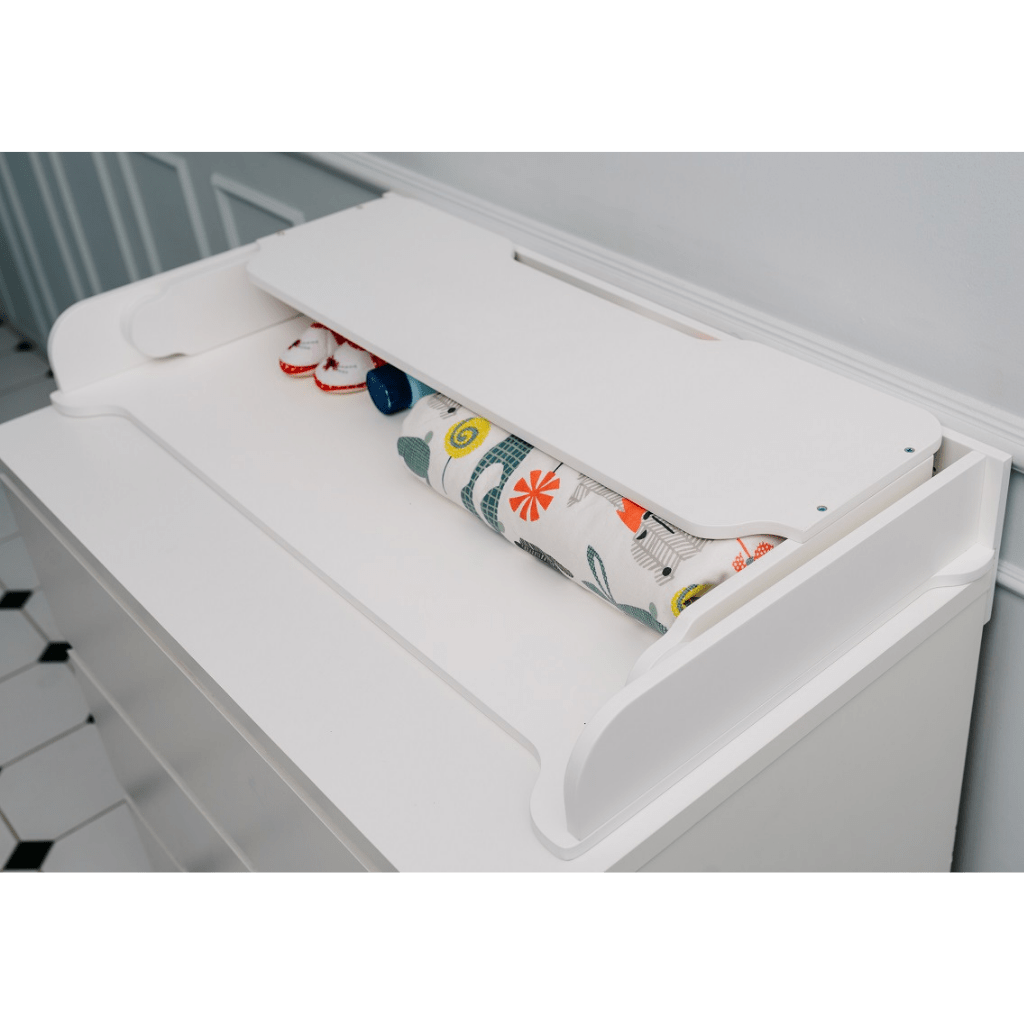 Plan à Langer Universel & Évolutif (Compatible IKEA) en Laqué | Conforto Tinitto – Fabrication européenne