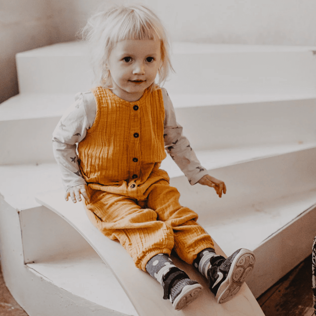 Prancha de equilíbrio em forma de S de madeira | Motricidade Tinitto – Fabricação europeia