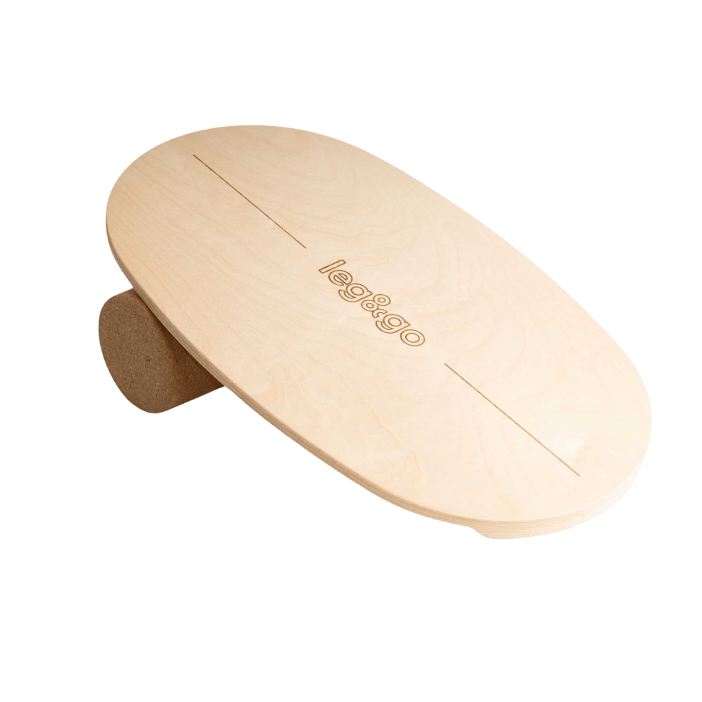 Planche d'Équilibre "Surf" – Set Fitness & Motricité (leg&go) - Logo centré en | Motricidade Tinitto – Fabrication européenne