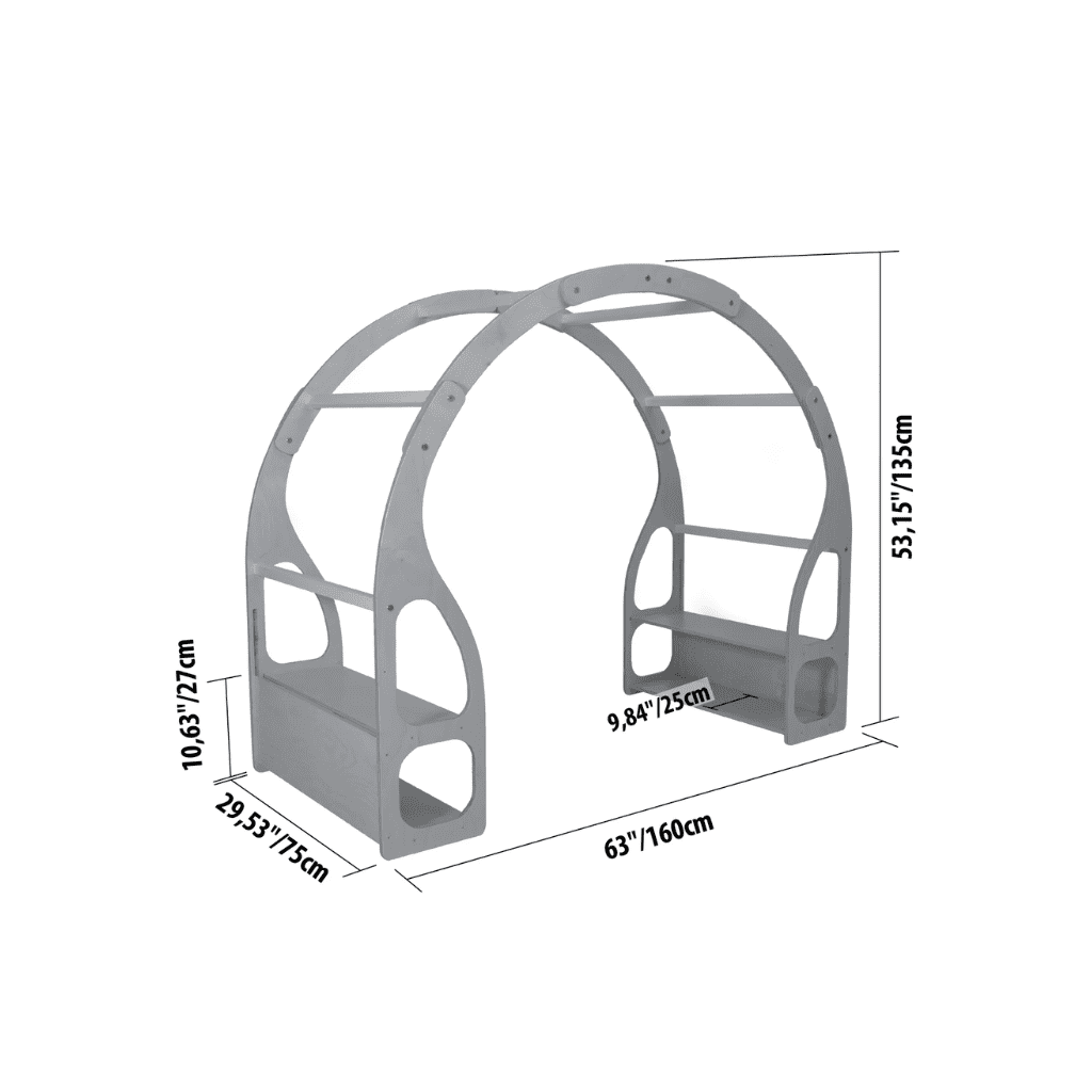 Play Stand Montessori in Wood in | Motricidade Tinitto – European manufacturing
