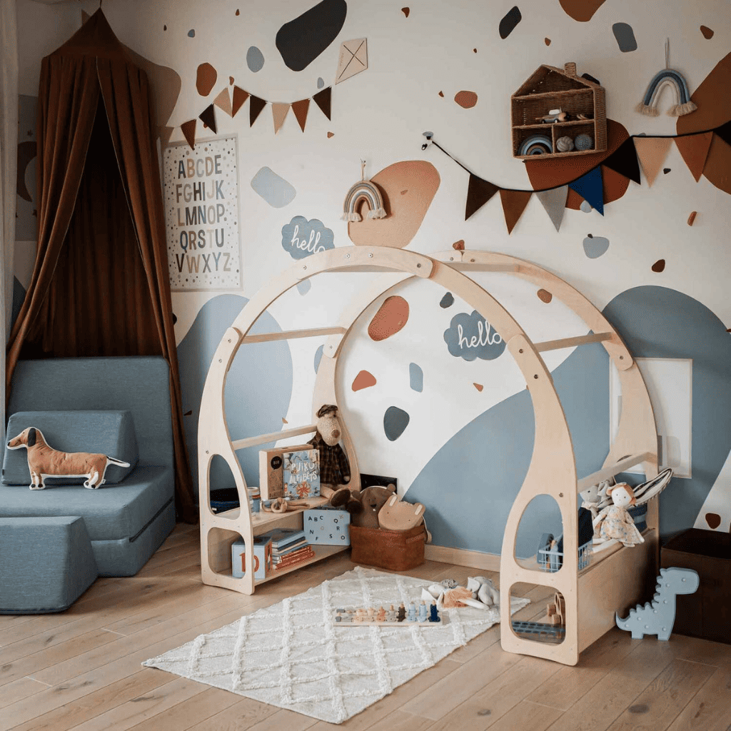 Soporte de juego Montessori en Madera en | Motricidade Tinitto – Fabricación europea