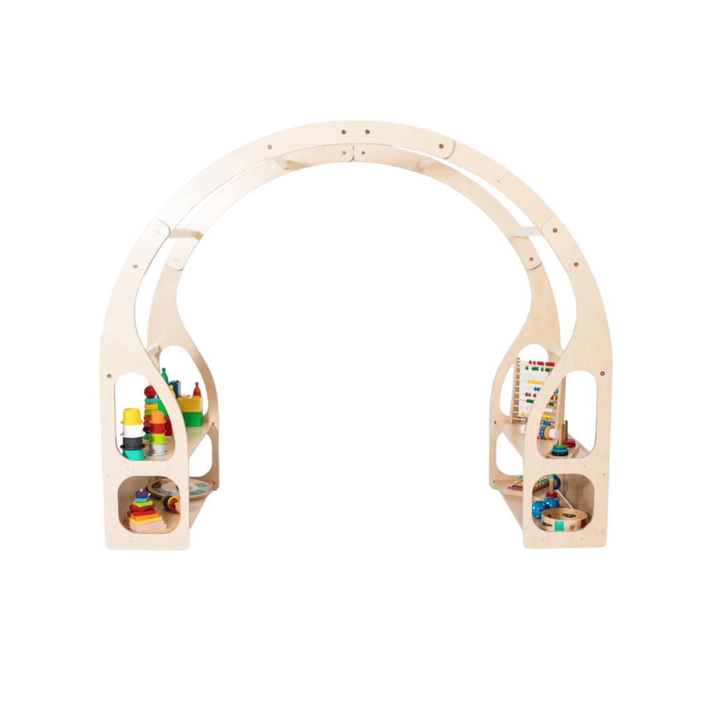 Play Stand Montessori in Wood in | Motricidade Tinitto – European manufacturing