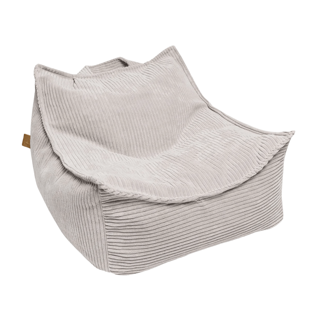 Silla tipo puf para bebé en Gainsboro | Decoración Tinitto – Fabricación europea