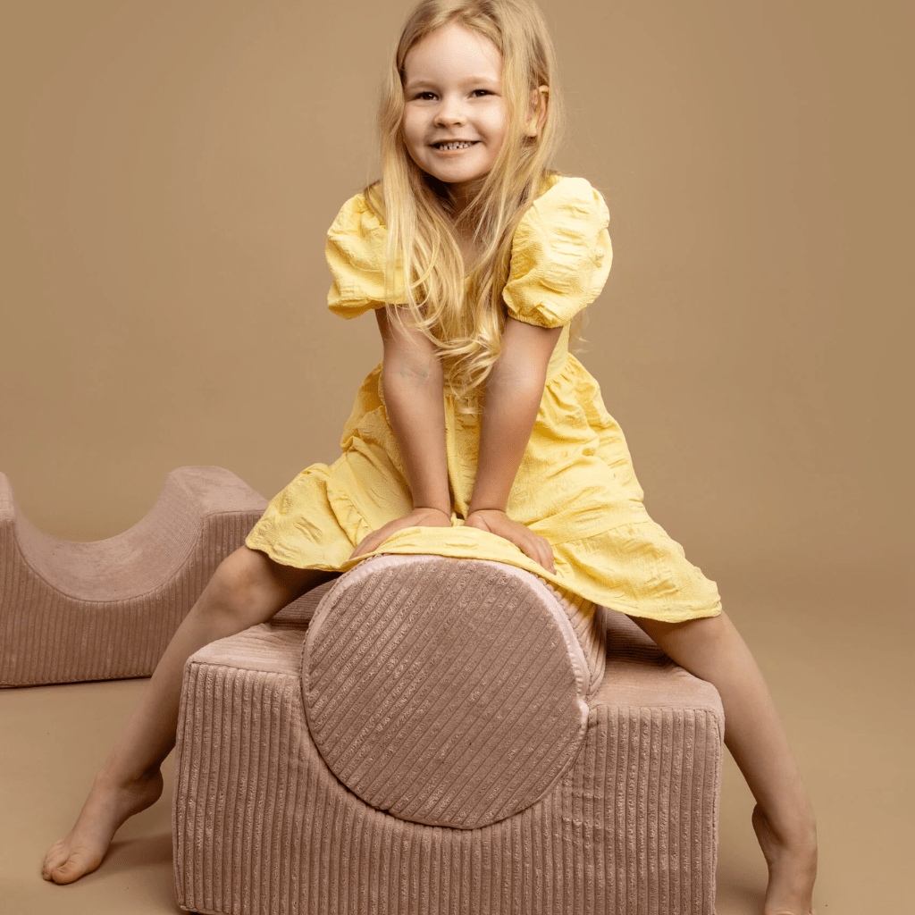 Conjunto de formas “estéticas” 4 elementos - Rosa empolvado en | Motricidade Tinitto – Fabricación europea