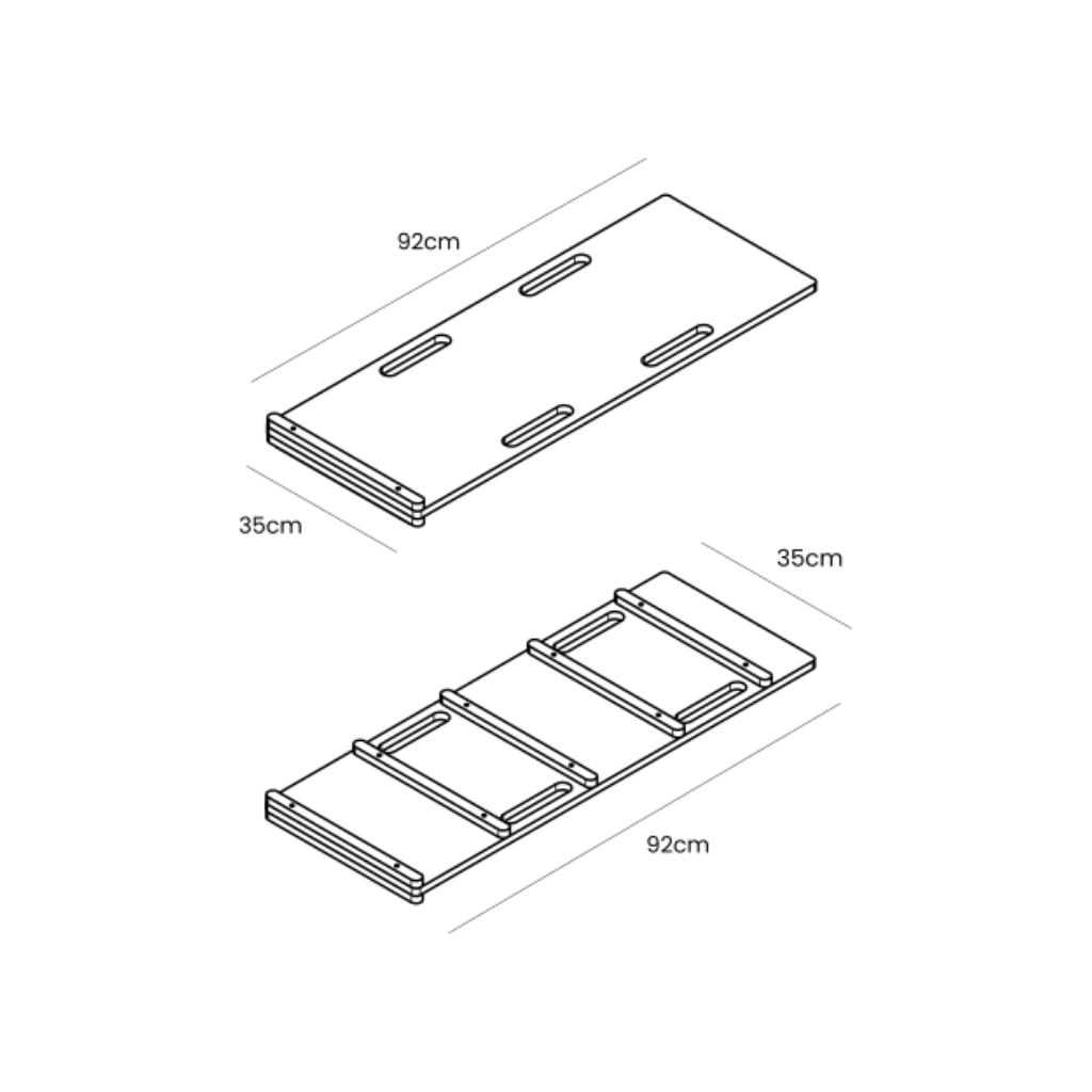 Mecedora cómoda para niños con cojín, tobogán y escalera - Pequeña en rosa polvoriento claro | Motricidade Tinitto – Fabricación europea