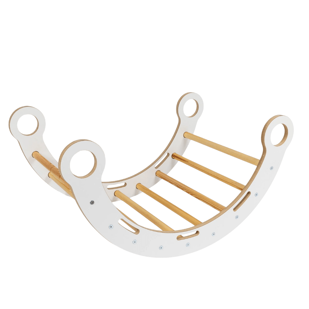 Snug Rocker for Kids Branco - Almofada Branca em | Motricidade Tinitto – Fabricação europeia