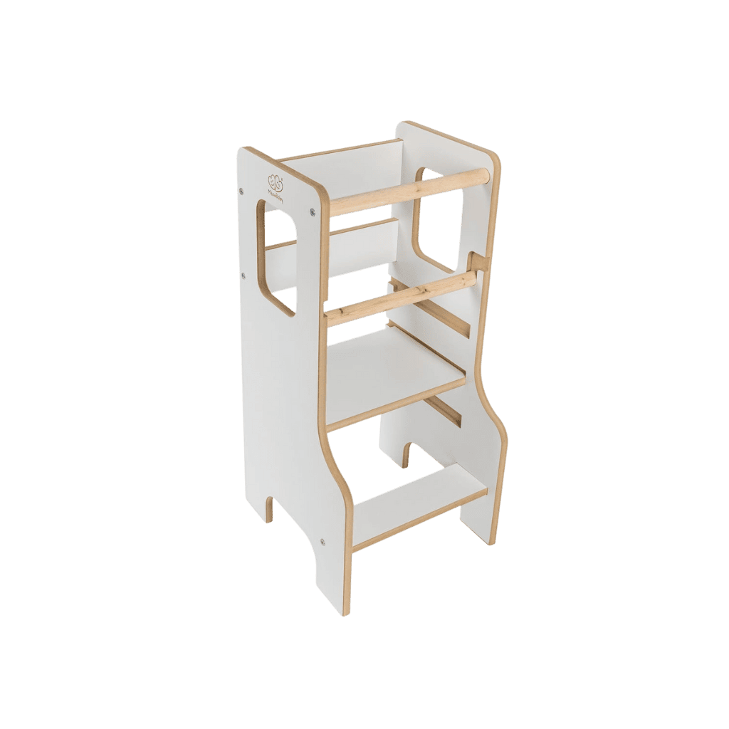 Torre de Aprendizaje Infantil en MDF - Segura y Educativa para Cocinar en | Motricidade Tinitto – Fabricación europea