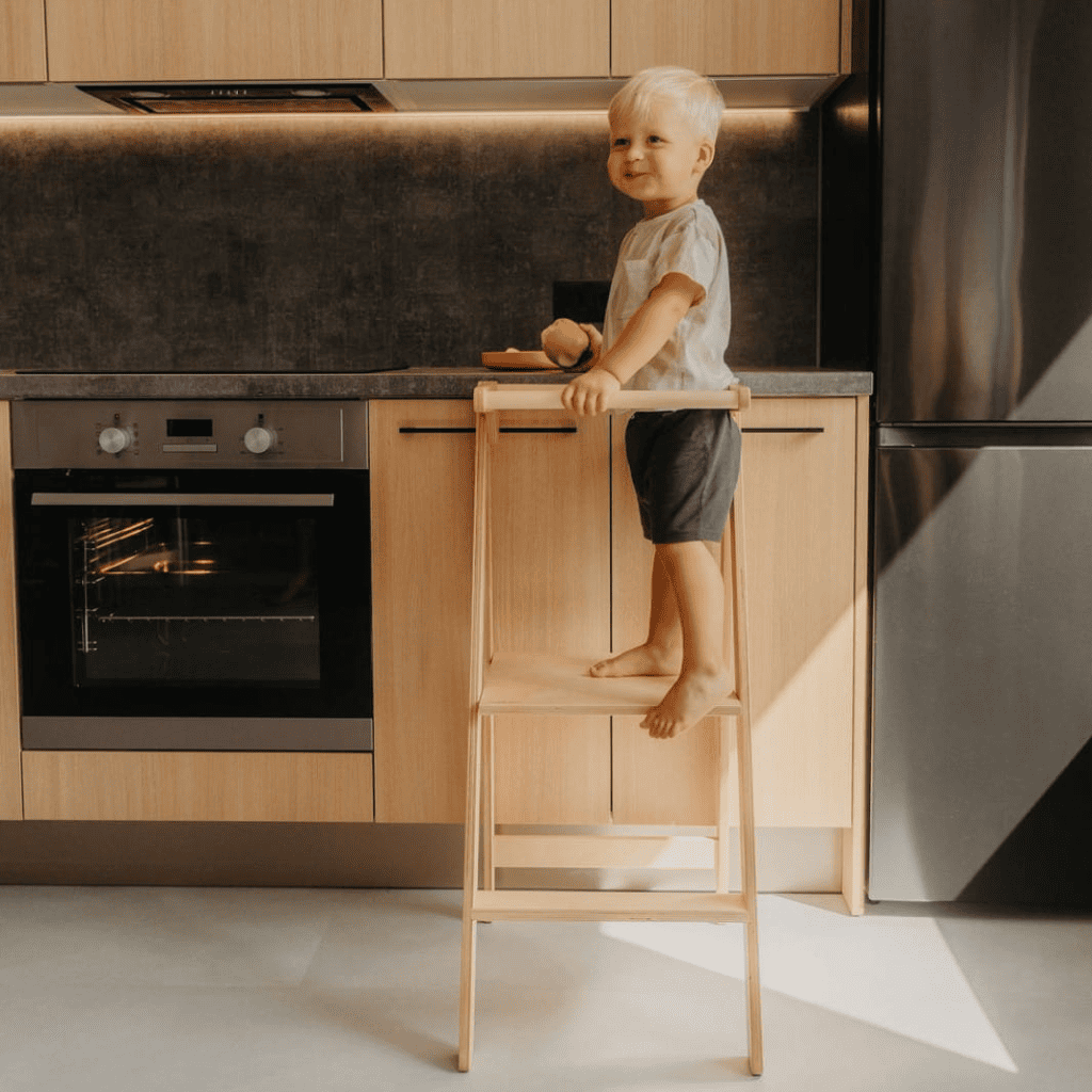 Passeio de aprendizagem Montessori Dobrável em Preto | Motricidade Tinitto – Fabricação europeia