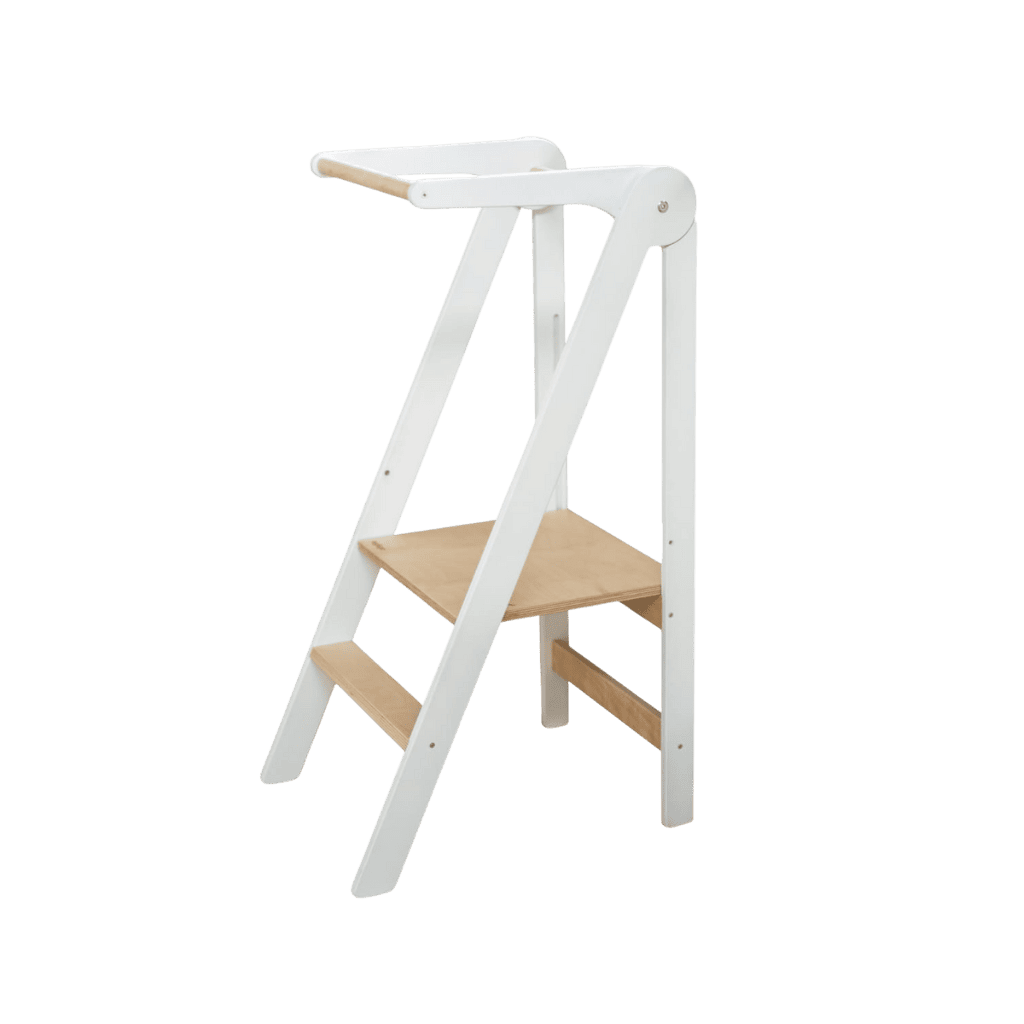 Passeio de aprendizagem Montessori Dobrável em Branco | Motricidade Tinitto – Fabricação europeia