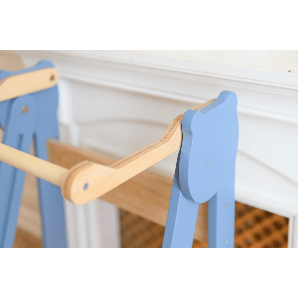 Tour d’Observation Montessori Compacte et Sécurisée en Terracota/Bois | Motricidade Tinitto – Fabrication européenne