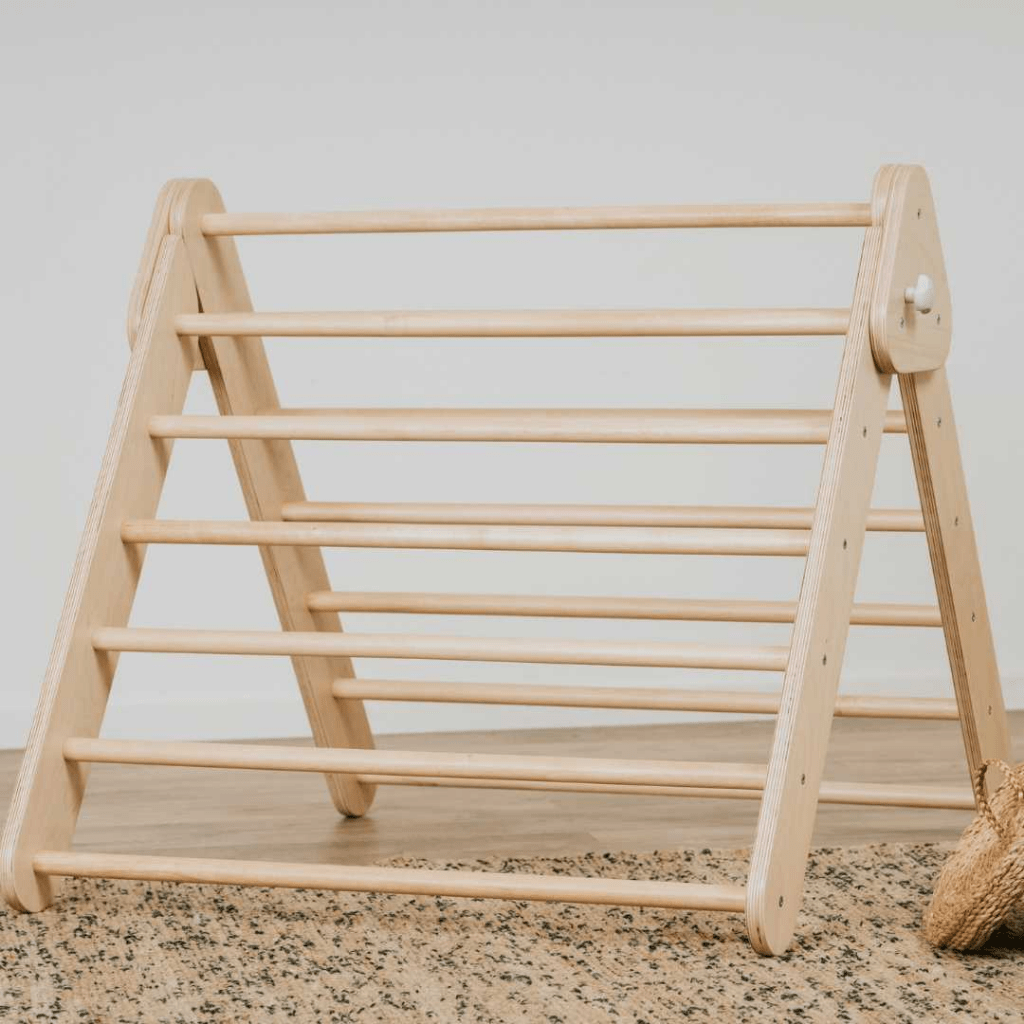 Triangle de Pikler Évolutif – Structure d'Escalade (leg&go) - Bois en | Motricidade Tinitto – Fabrication européenne