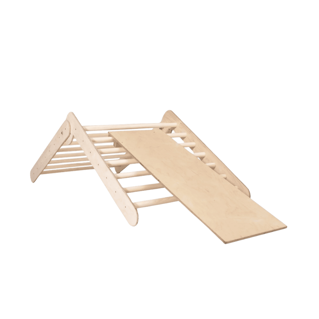 Triángulo de escalada Montessori con rampa en | Motricidade Tinitto – Fabricación europea