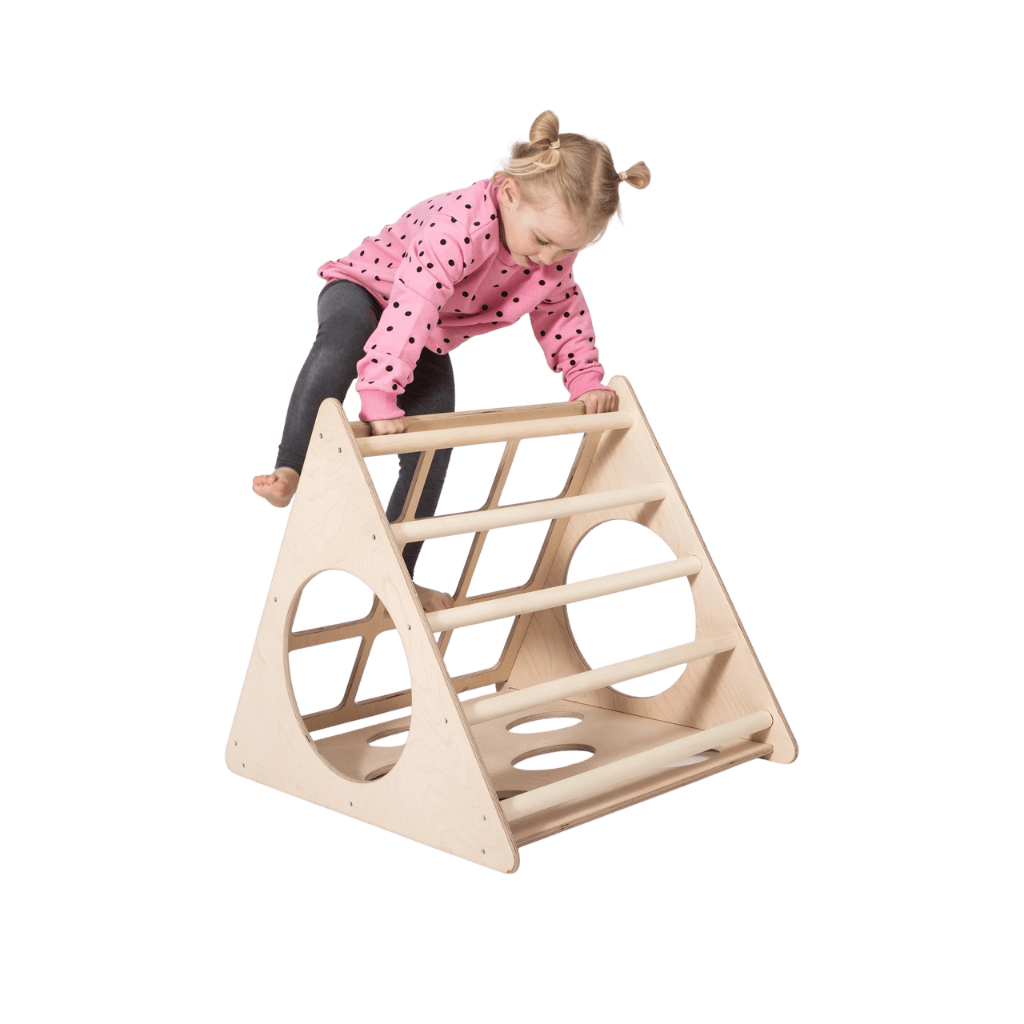 Triángulo de escalada Montessori en | Motricidade Tinitto – Fabricación europea
