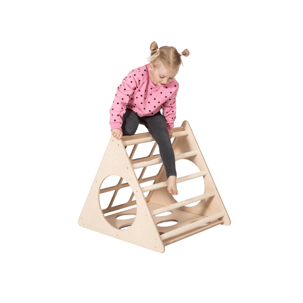 Triángulo de escalada Montessori en | Motricidade Tinitto – Fabricación europea