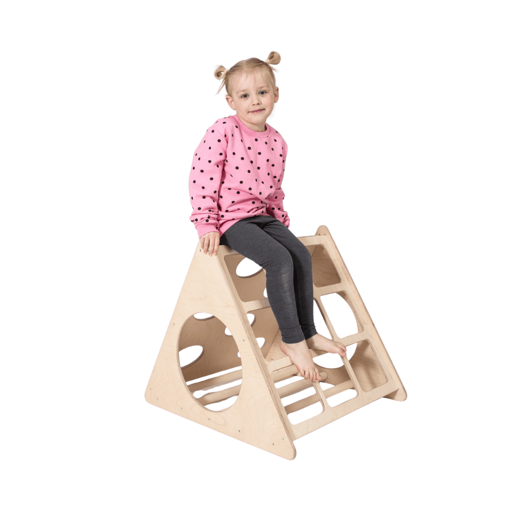 Triángulo de escalada Montessori en | Motricidade Tinitto – Fabricación europea