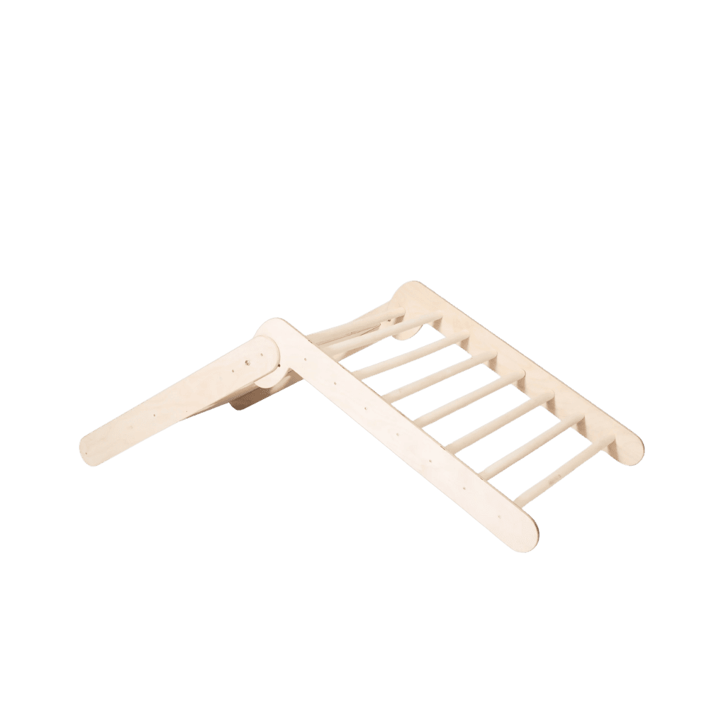 Triângulo de Escalada Montessori Dobrável 2 em - 1 pol | Motricidade Tinitto – Fabricação europeia