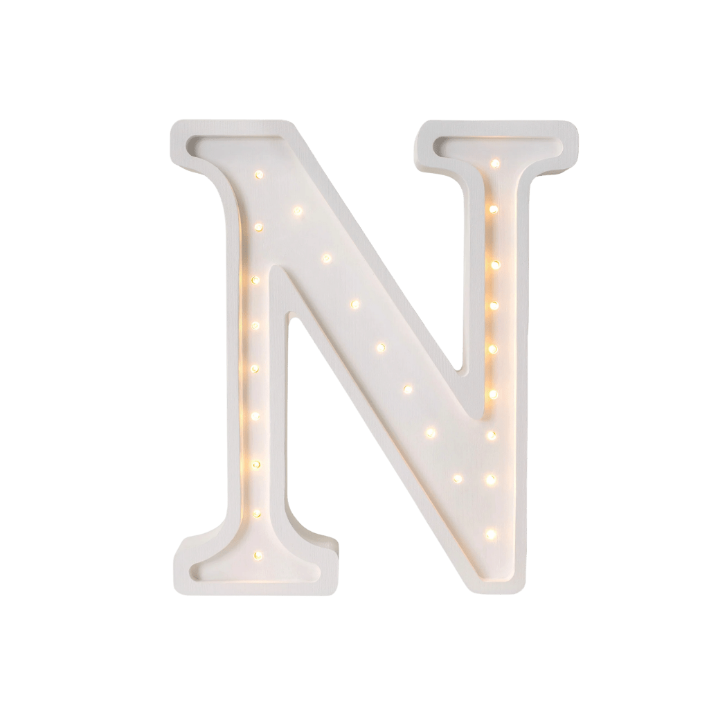 Veilleuse Lettre "U" en Bois de Pin en S | Decoração Tinitto – Fabrication européenne